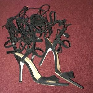 Gladiator lace up sandals